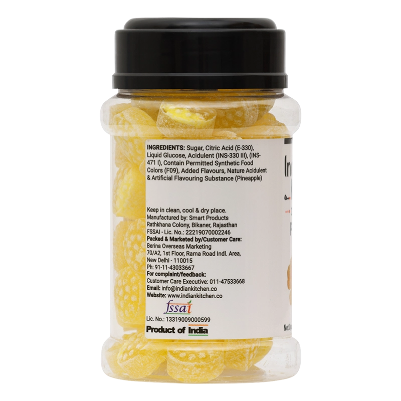 Indian Kitchen Pineapple Candy 225g - Indian Kitchen